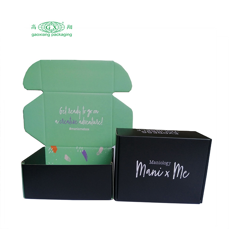Sous-vêtements cosmétiques vêtements emballage boxycharm papier ondulé avec logo personnalisé imprimé boîtes personnalisées