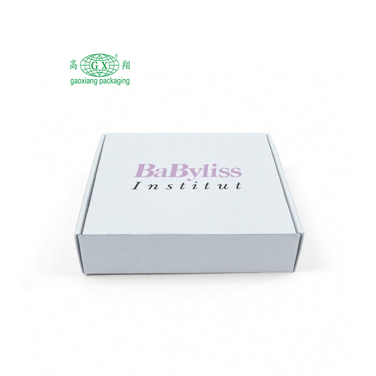 Logo personnalisé en gros imprimé mailing expédition cosmétique emballage cadeau de luxe boîte en carton ondulé