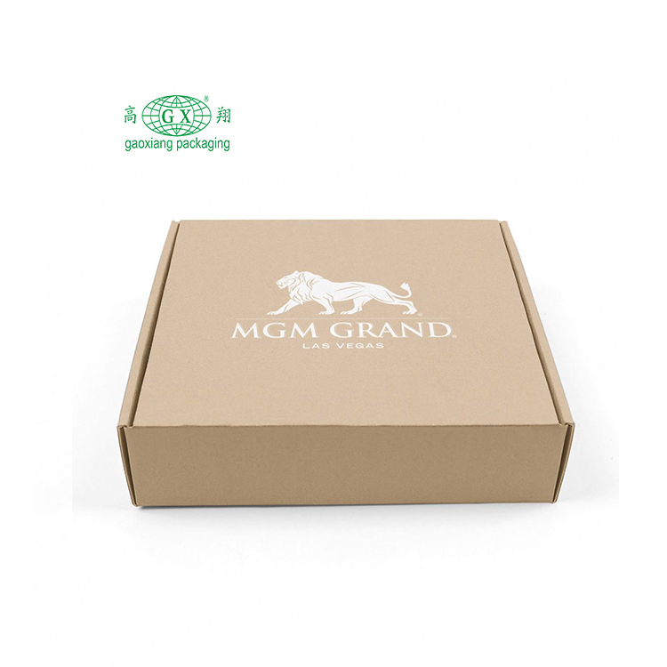 Logo personnalisé en gros imprimé mailing expédition cosmétique emballage cadeau de luxe boîte en carton ondulé