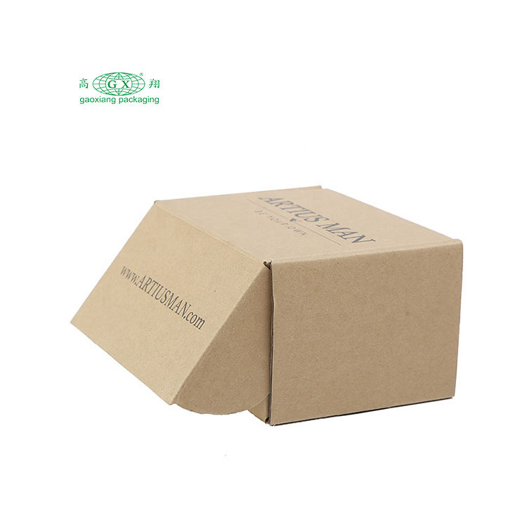 Boîtes d'expédition personnalisées imprimées en papier ondulé recycler les boîtes d'emballage