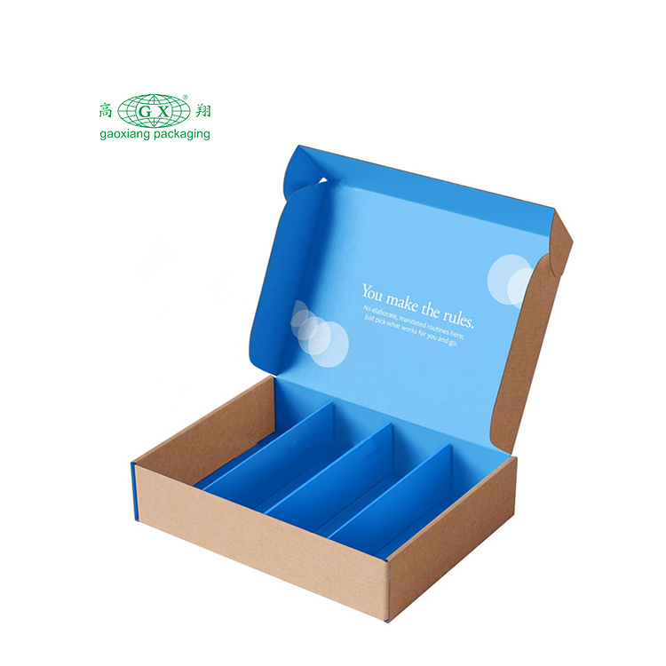 Boîte d'expédition noire écologique imprimée avec logo personnalisé, chaussures de cadeau de vêtements durables boîtes d'expédition en carton d'emballage en papier